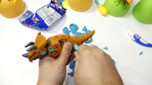 ЯЙЦА Роботов Динозавров из КБ! Игрушка конструктор Робозавры