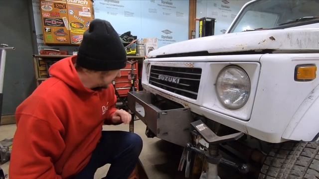 Dr.z Suzuki Samurai DIY Front Bumper Build