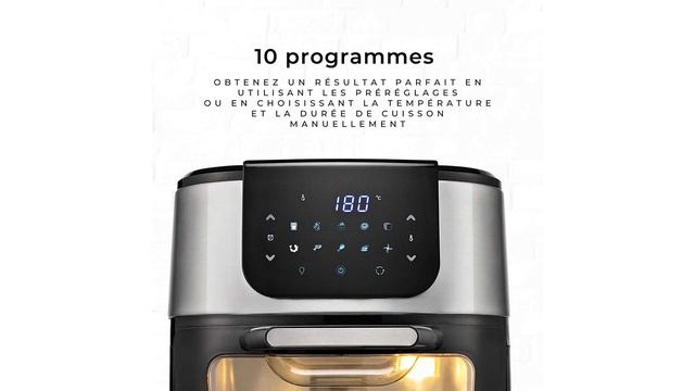 Princess Mini-Four et friteuse, Capacité 11L-1800W, 6 Accessoires Inclus смотреть онлайн