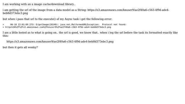 MalformedURLException protocol not found? смотреть онлайн