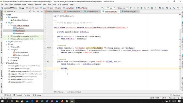 Tutorial GET Data JSON Array dengan Fast Android Networking смотреть онлайн