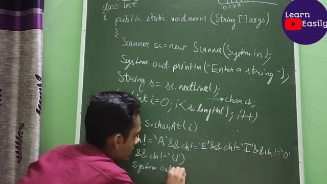 Print consonants | Remove all vowels from string | icse | java | semester2 | computer application смотреть онлайн