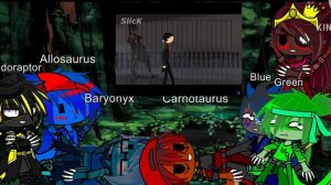 Jurassic world react to Jurassic world fallen kingdom in 2 minutes Gacha club