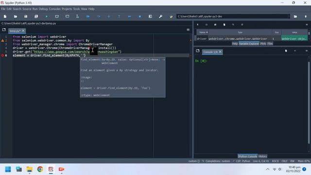 Python: Data Scraping from web using Selenium, WebDriver and XPath (Tutorial) смотреть онлайн