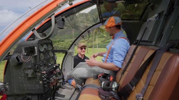 Blippi Explores Hawaii In A Helicopter! | Educational Videos for Kids