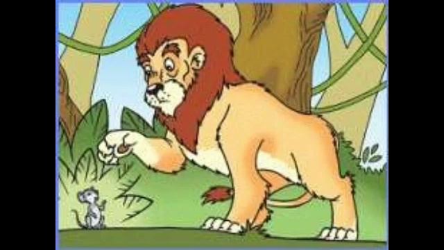 Казка - ЛЕВ ТА МИШКА | казки для дітей | казки на ніч | казки українською мовою смотреть онлайн