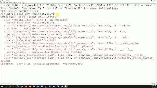 [SOLVED] OSError: [Errno 22] Invalid argument - Solve in 10 Secs смотреть онлайн
