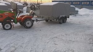 Двухосный прицеп 3,5х1,5 Трейлер. Чемпион среди прицепов.