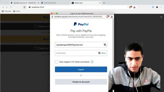 React Paypal checkout شرح كامل [Sandbox and Live accounts] смотреть онлайн