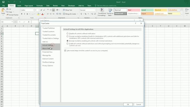 how to permanently enable macros in excel - vbatip#18 смотреть онлайн