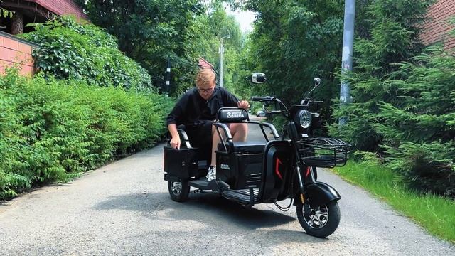 Электротрицикл в Хозяйство / Обзор на White Siberia Sibtrike Max 2000W смотреть онлайн