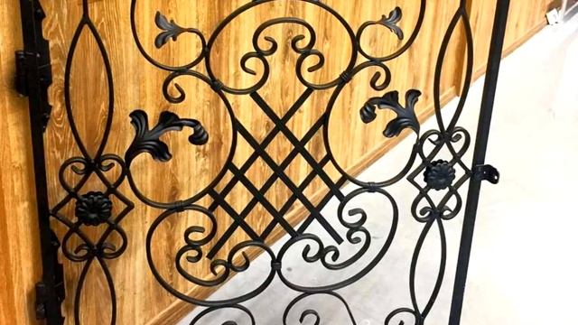 Маленькая кованая калитка смотреть онлайн