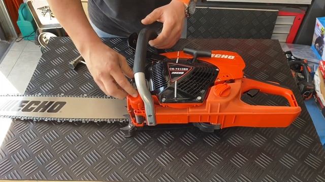 ECHO CS-7310SX chainsaw unboxing and features breakdown. смотреть онлайн