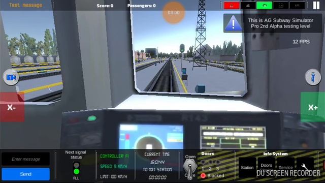 AG Subway Simulator Mobile 2.0 #1 тестовая версия смотреть онлайн