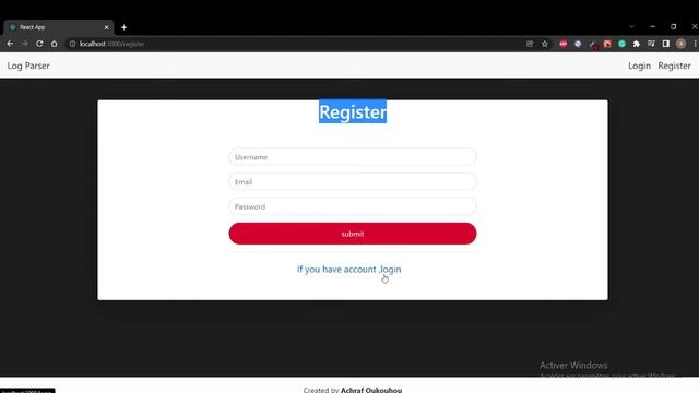 Log parser project - Django & React.js project смотреть онлайн