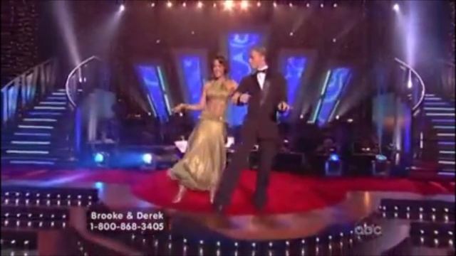 Brooke Burke & Derek Hough
