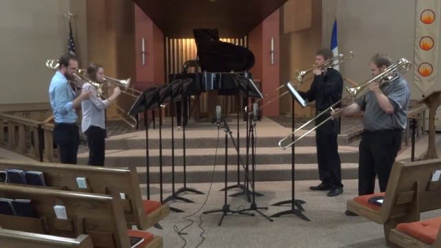 Pavane 4X4 for Trombone Quartet by Polina Nazakinskaya смотреть онлайн