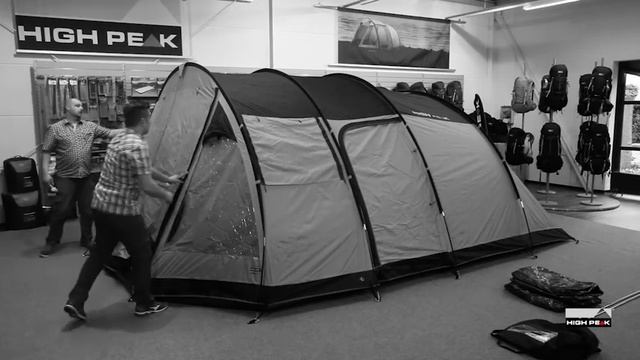 Обзор «Палатка High Peak Durban 5, 11810, серый, голубой, размер 3000 х 4950 х 1900, мм» смотреть онлайн