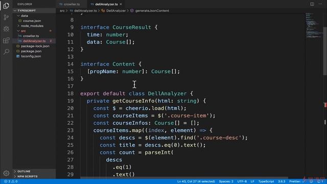 3.5 使用组合设计模式优化代码｜使用 TypeScript 编写爬虫工具 ｜TypeScript 从系统入门到项目实战 смотреть онлайн