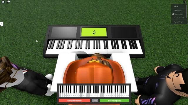 Spies! Roblox Virtual Piano смотреть онлайн