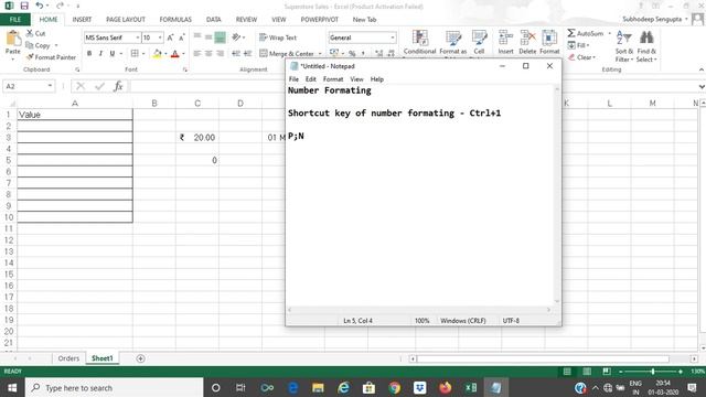 Learn free Excel (Number formatting, Advance Number Formatting) Excel Day - 4 смотреть онлайн
