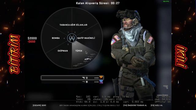 Adamı Göremeyen Gözlerimi Öpüyorum | CS-GO Ranked смотреть онлайн