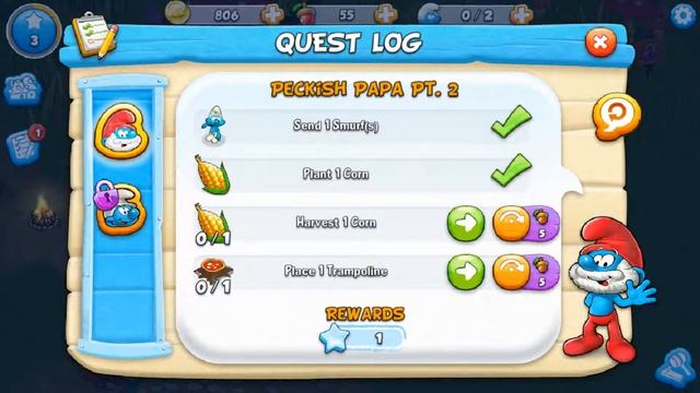 Smurfs and the Magical Meadow (Gameplay Android) смотреть онлайн