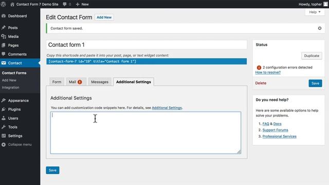 How To Use Contact Form 7 To Make A Contact Form For WordPress смотреть онлайн