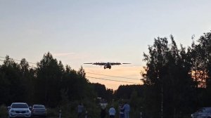Ан-22 Антей посадка Иваново-Северный