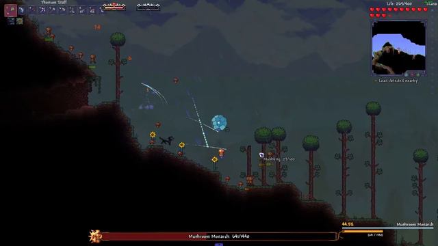 Terraria Mega Modded Revengence Mode - Mushroom Monarch смотреть онлайн