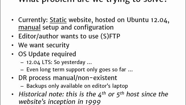 Example of using Docker in production for a simple website смотреть онлайн