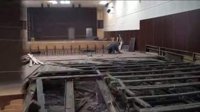 Ремонт здания Губкинского театра для детей и молодёжи смотреть онлайн