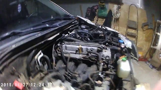 Снятие двигателя Сузуки Гранд Витара J20A для ремонта смотреть онлайн