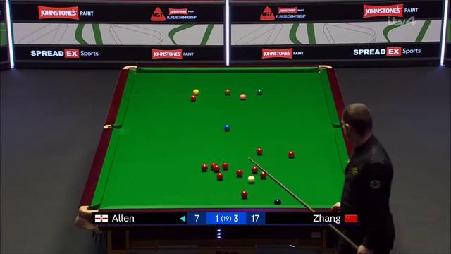 Mark Allen vs Zhang Anda - Players Championship Snooker - Final - First Session Live (Full Match) смотреть онлайн