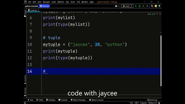 List, Tuple, Set and dictionaries in one minute | Python programming смотреть онлайн