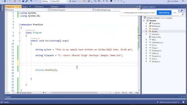 12) Enums , files and Exception Handling in C# смотреть онлайн