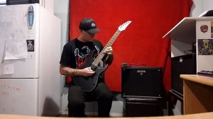 Ibanez RG421EX-BKF and BOSS Katana 100 - Metal