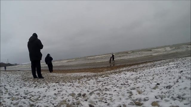 Kitesurfing Sillamäe 04 01 2015 Eesti poika! смотреть онлайн