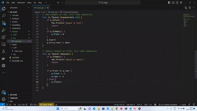Queue Go or Golang смотреть онлайн