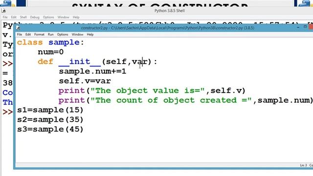 12th CS- CHAPTER 10 - PYTHON CLASSES AND OBJECT - PART 2 смотреть онлайн
