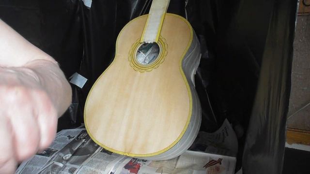 Тонировка верхней деки аэрографом(видео №927). смотреть онлайн