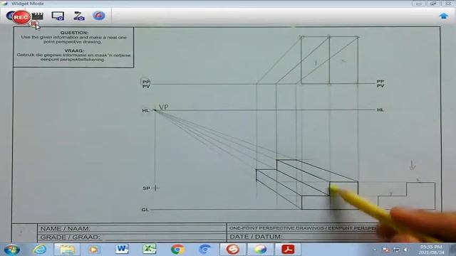 Grade 9 Perspective Drawing 1 3 смотреть онлайн