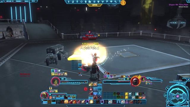 SWTOR KOTFE ► How Non-Force User Fights Arcann (Knights of the Fallen Empire) смотреть онлайн
