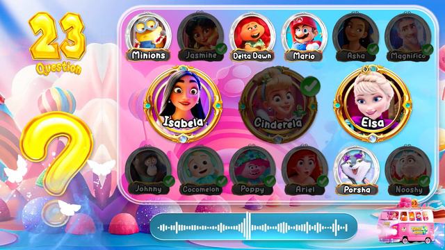 Guess The CHARACTER by SONG | Moana, Disney Elsa, Dreamworks Kung Fu Panda, Poppy смотреть онлайн