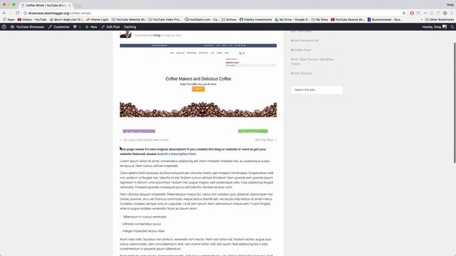 YouTube Website Showcase - Get Your WordPress Website Featured! смотреть онлайн