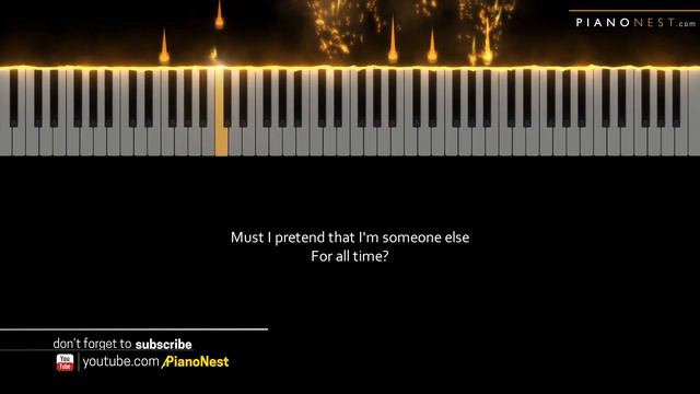 Christina Aguilera - Reflection (from Mulan) - Piano Karaoke Instrumental Cover with Lyrics смотреть онлайн