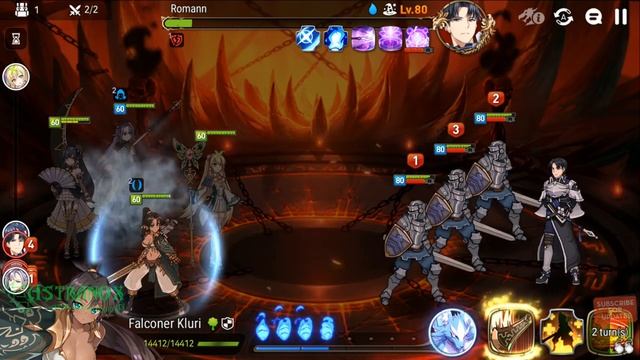 EPIC SEVEN Abyss Floor 84 Romann [Team Kise Destina Kluri Bellona] Epic 7 Guide Tips (No Diene) смотреть онлайн