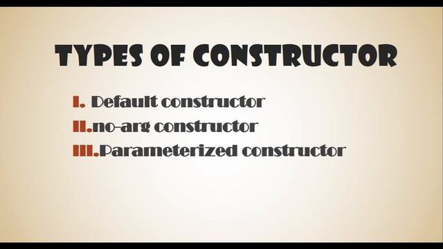 Constructor in Java || Types of Constructors (Default, No-arg, Parameterized) - In Details смотреть онлайн