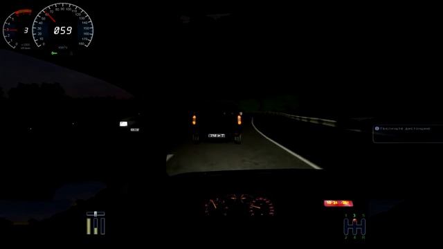 3D инструктор (City Car Driving) ночные покатушки под Hann часть 2 смотреть онлайн